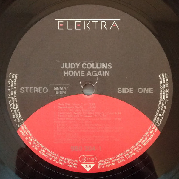 Judy Collins : Home Again (LP, Album)
