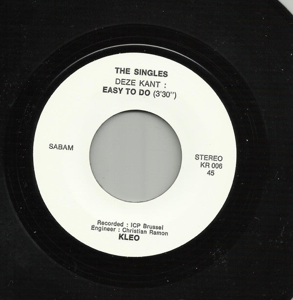 The Singles : Easy To Do (7", Single)