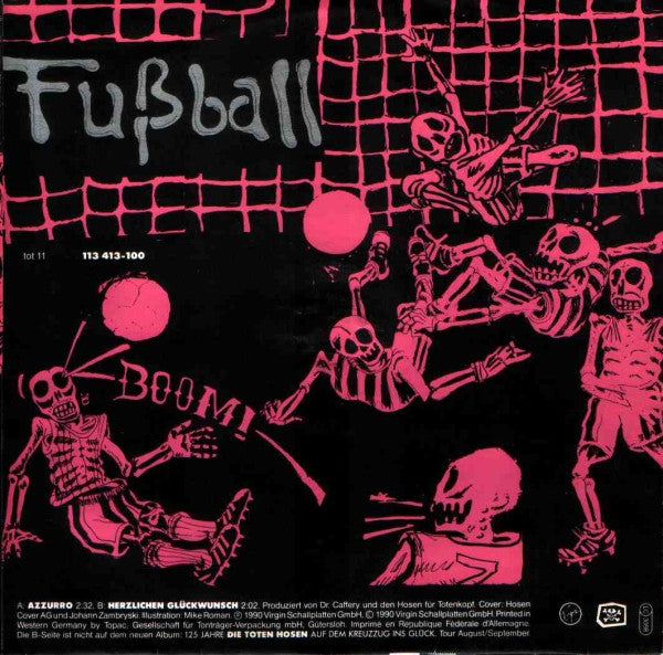 Die Toten Hosen : Azzurro (7", Single, Pin)