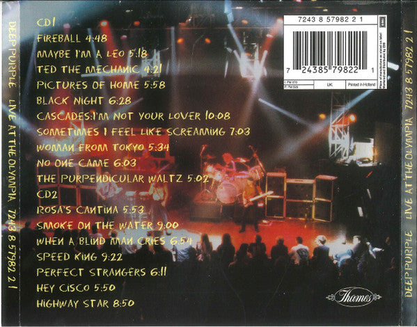 Deep Purple : Live At The Olympia '96 (2xCD, Album, RE)