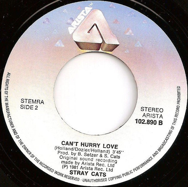 Stray Cats : Rock This Town (7", Single)