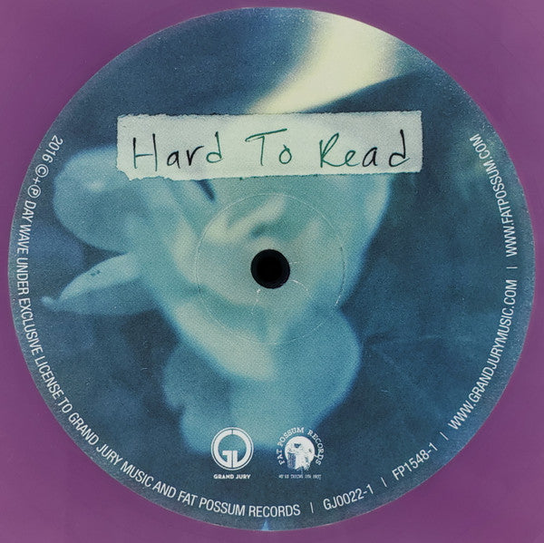 Day Wave : Headcase / Hard To Read (LP, Comp, Ltd, Pur)