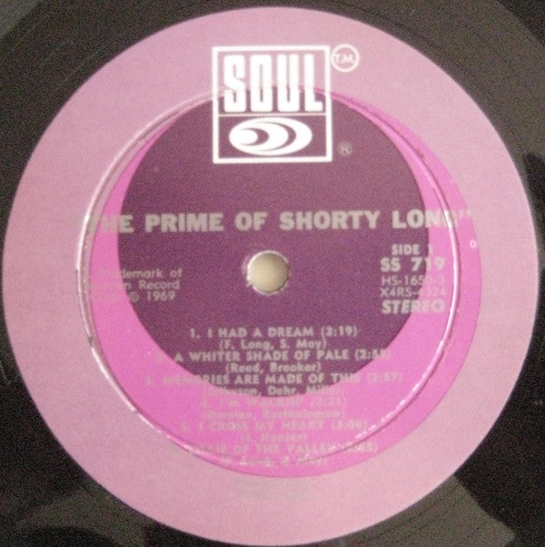 Shorty Long (2) : The Prime Of Shorty Long (LP, Album, Hol)