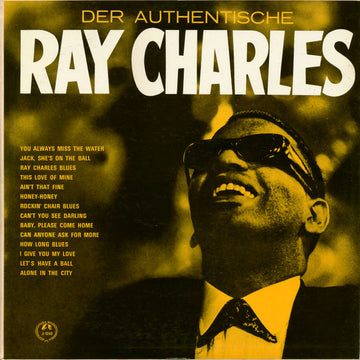 Ray Charles : Der Authentische Ray Charles (LP, Comp, Mono, Club, Pas)