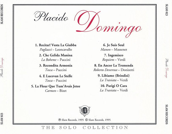 Placido Domingo : Placido Domingo (CD, Comp)