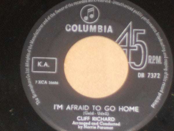 Cliff Richard : The Twelfth Of Never (7", Single)