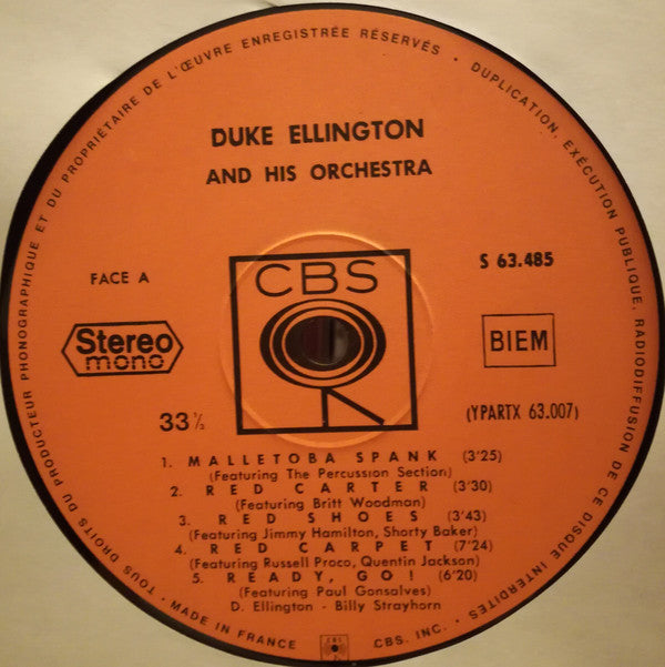 Duke Ellington And His Orchestra : Ellington Jazz Party (LP, Mono)
