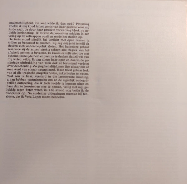 Adriaan van der Veen / Adriaan Morriën : Stemmen Van Schrijvers (7", EP, Mono)