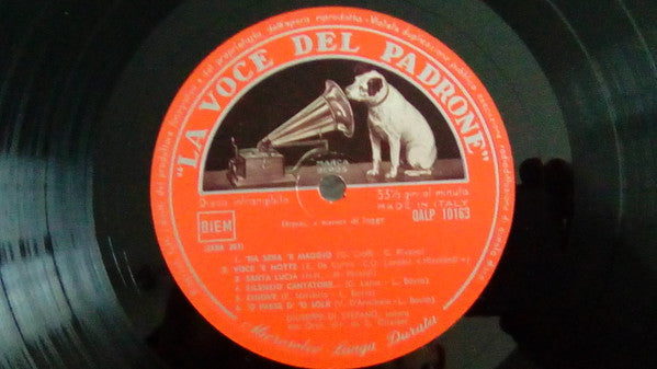 Giuseppe Di Stefano : Canzoni Napoletane (LP, Album, RE)