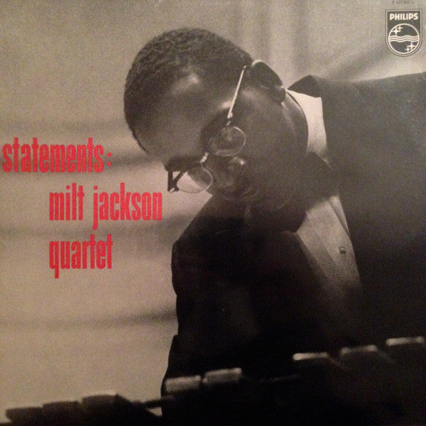 The Milt Jackson Quartet : Statements (LP, Album, Mono)