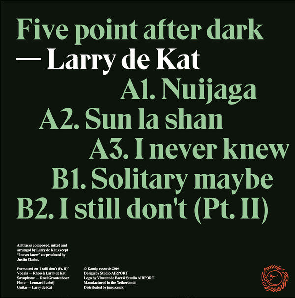 Larry De Kat : Five Point After Dark (12", Album, Gol)