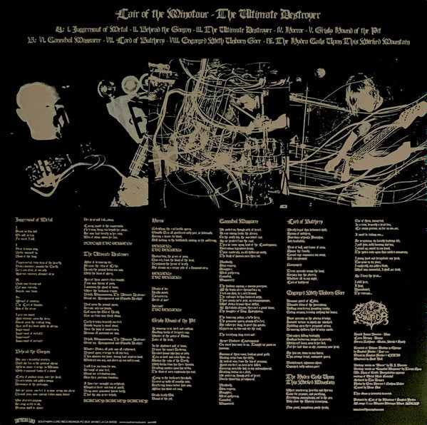 Lair Of The Minotaur : The Ultimate Destroyer (LP, Album, Ltd)