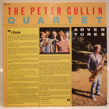 The Peter Gullin Quartet : Adventures (LP)