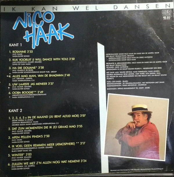 Nico Haak : Ik Kan Wel Dansen (LP, Comp)