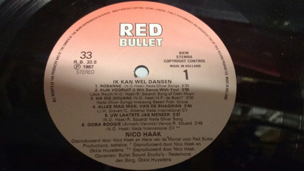 Nico Haak : Ik Kan Wel Dansen (LP, Comp)