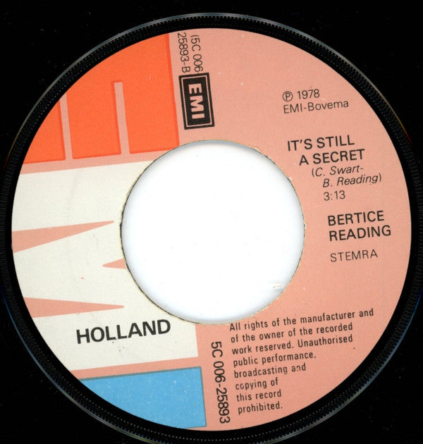 Bertice Reading : Sunday Morning (7", Single)