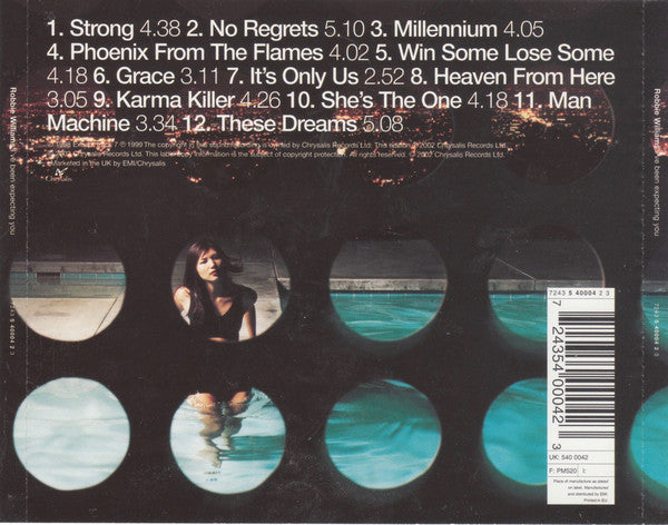 Robbie Williams : I've Been Expecting You (CD, Album, RE)