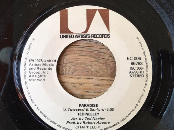 Ted Neeley : Don't Let It Mess Your Mind / Paradise (7")