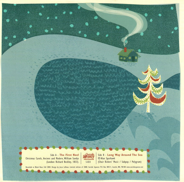 Pedro The Lion : The First Noel (7", Single, Ltd, Whi)