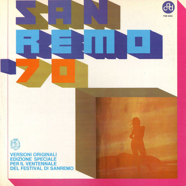 Various : San Remo '70 (LP, Album, Comp, S/Edition, Gat)