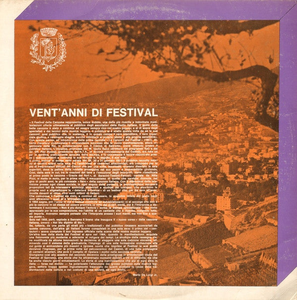 Various : San Remo '70 (LP, Album, Comp, S/Edition, Gat)