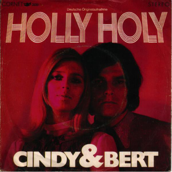 Cindy & Bert : Holly Holy / Der Hund Von Baskerville (7", Single)