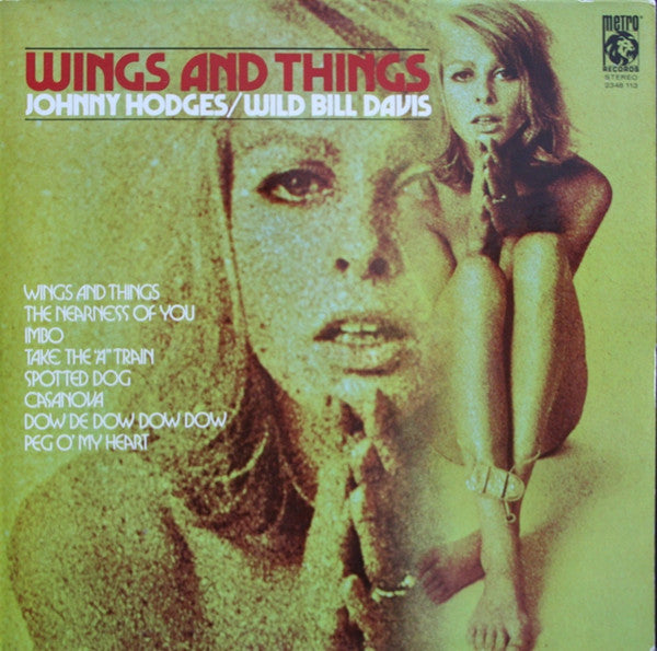 Johnny Hodges & Wild Bill Davis : Wings And Things (LP)