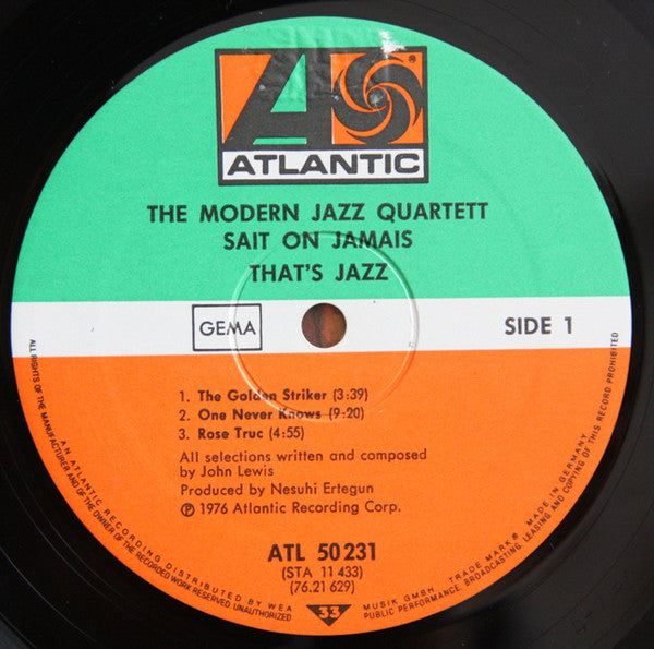 The Modern Jazz Quartet : Sait On Jamais (LP, Album)