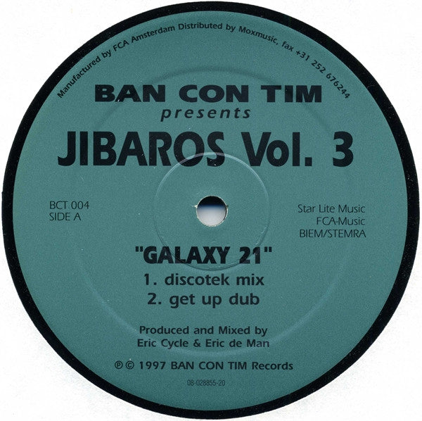 Jibaros : Jibaros Vol. 3 (12")