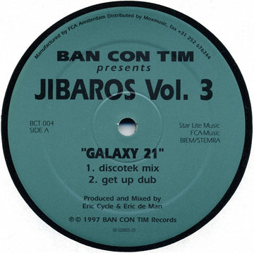 Jibaros : Jibaros Vol. 3 (12")