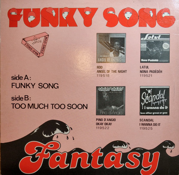 Fantasy (2) : Funky Song (12", Maxi)