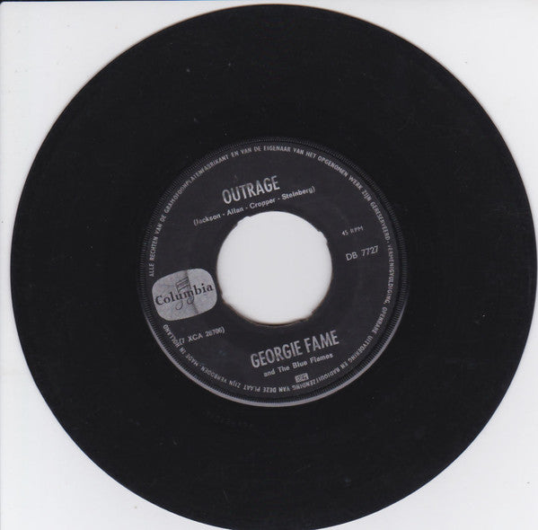 Georgie Fame & The Blue Flames : Something (7", Single)