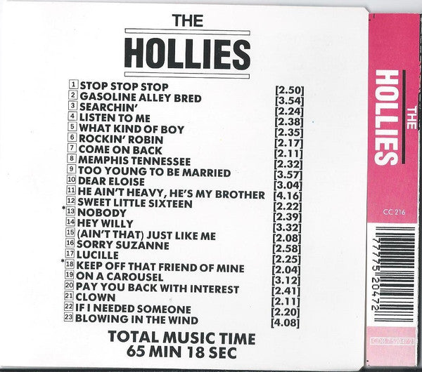 The Hollies : The Hollies (CD, Comp, Mono, Sli)