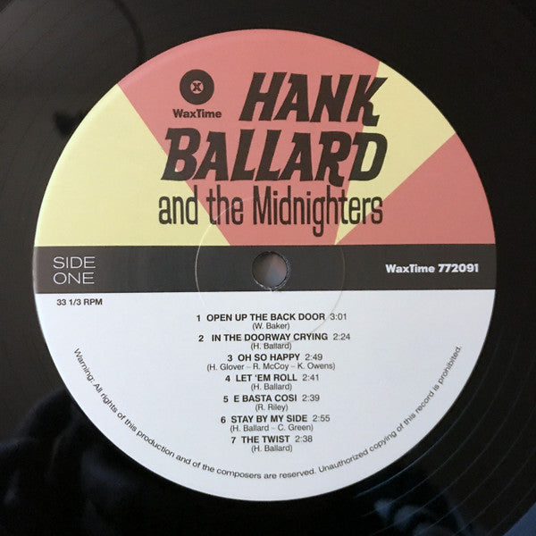 Hank Ballard & The Midnighters : Hank Ballard and the Midnighters (LP, Album, Ltd, RE, 180)