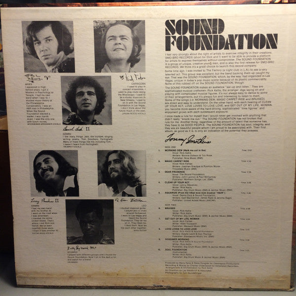 Sound Foundation (2) : Sound Foundation (LP, Album)