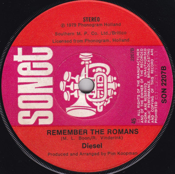 Diesel (5) : Goin' Back To China / Remember The Romans (7", Single)