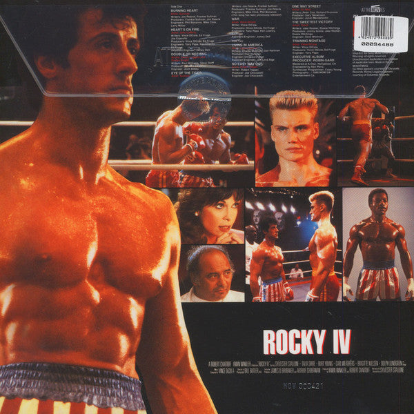Various : Rocky IV (Original Motion Picture Soundtrack) (LP, Ltd, Num, RE, Cle)