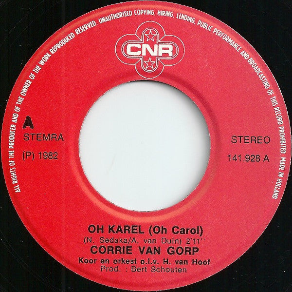 Corrie van Gorp : Kokosnoten-Coco / Oh Karel (7", Single)