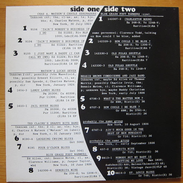 Various : Four O'Clock Blues (LP, Comp)