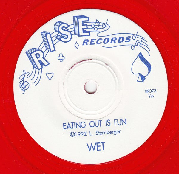 Wet (3) : Eating Out Is Fun (7", Red)