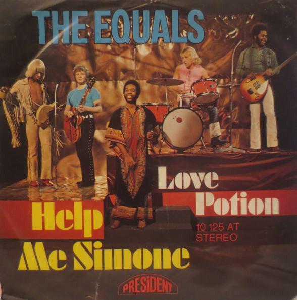 The Equals : Help Me Simone / Love Potion (7", Single)