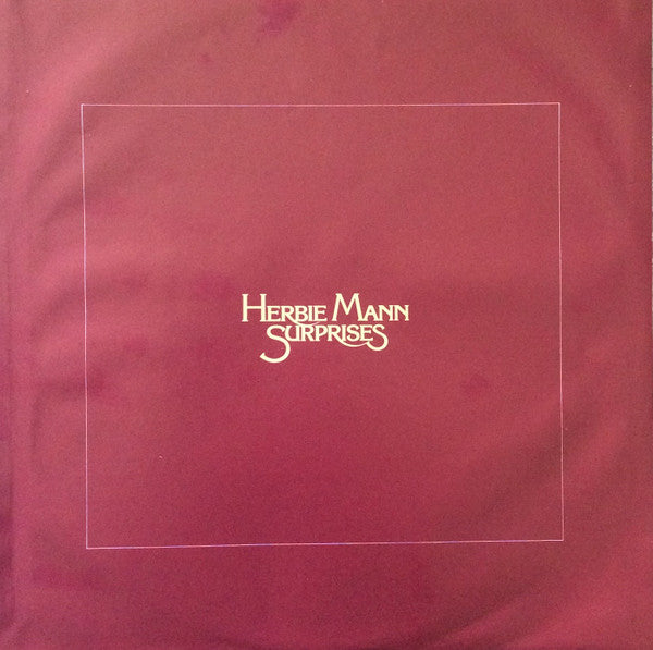 Herbie Mann Featuring Cissy Houston : Surprises (LP, Album)