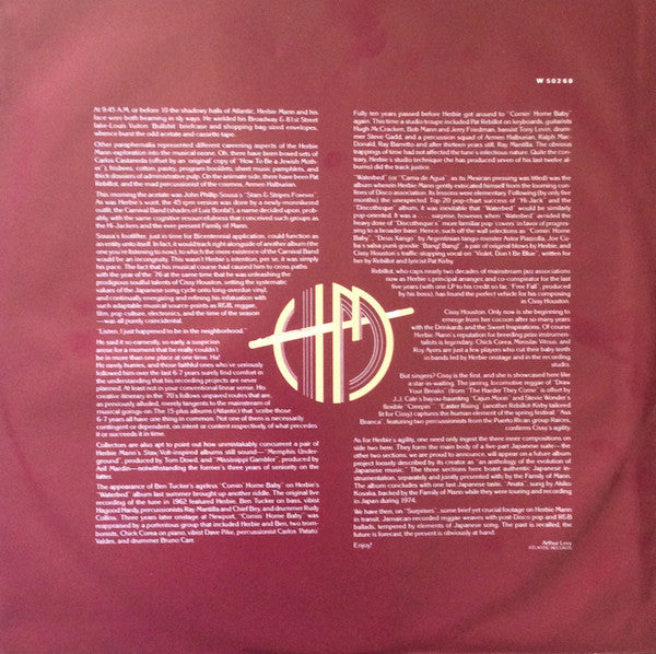 Herbie Mann Featuring Cissy Houston : Surprises (LP, Album)