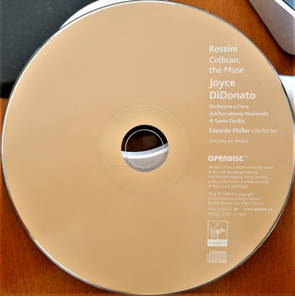 Gioacchino Rossini - Joyce DiDonato, Orchestra dell'Accademia Nazionale di Santa Cecilia e Coro dell'Accademia Nazionale di Santa Cecilia, Edoardo Müller : Colbran, The Muse (CD)