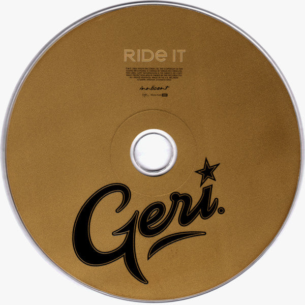Geri Halliwell : Ride It (CD, Single, Gol)