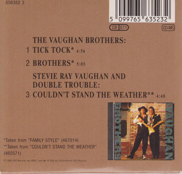 The Vaughan Brothers : Tick Tock (CD, Mini, Maxi)
