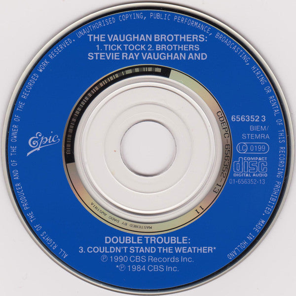The Vaughan Brothers : Tick Tock (CD, Mini, Maxi)