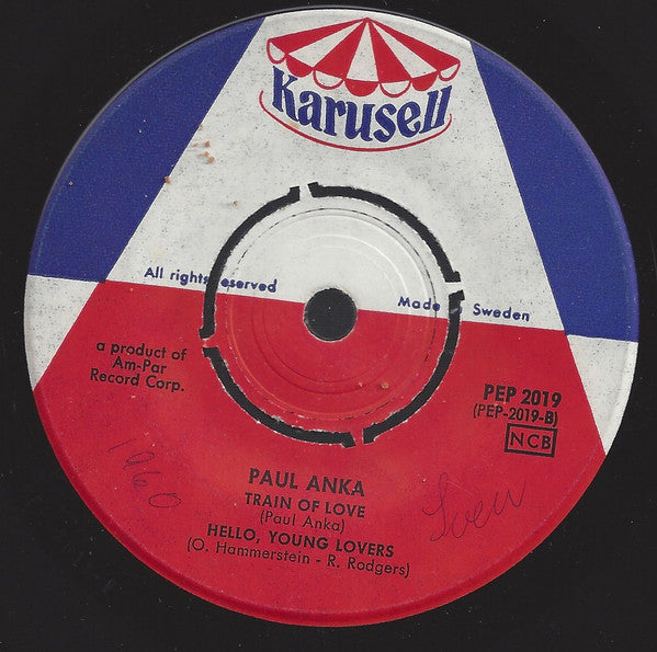 Paul Anka : My Home Town (7", EP)