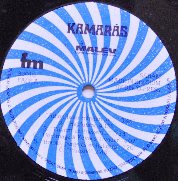 MALÉV Kamarás Együttes : Hungarian Folk Music Group Of Malév (LP, Album)