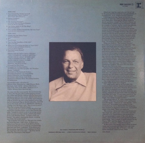 Frank Sinatra : Some Nice Things I've Missed (LP, Album)